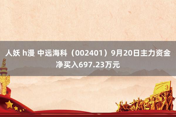 人妖 h漫 中远海科（002401）9月20日主力资金净买入697.23万元