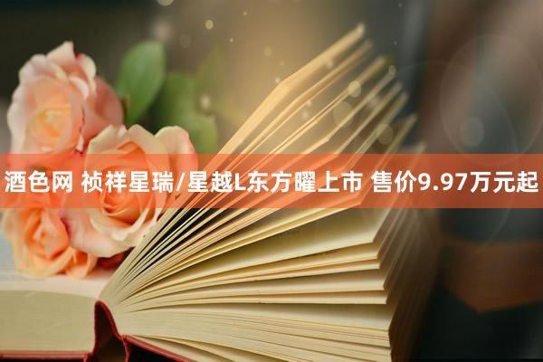 酒色网 祯祥星瑞/星越L东方曜上市 售价9.97万元起