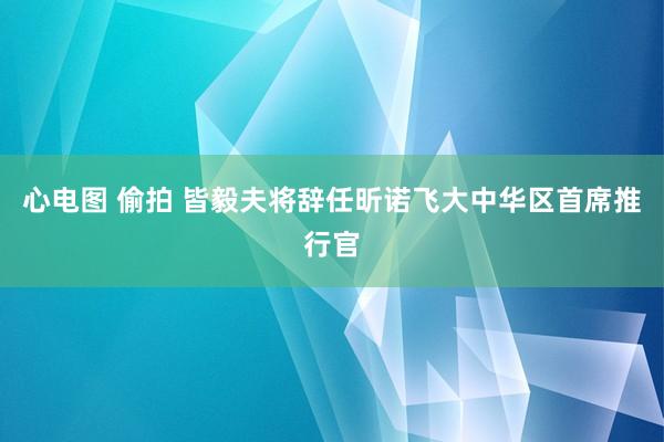 心电图 偷拍 皆毅夫将辞任昕诺飞大中华区首席推行官